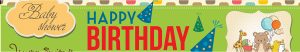 Birthday Banners Personalised 